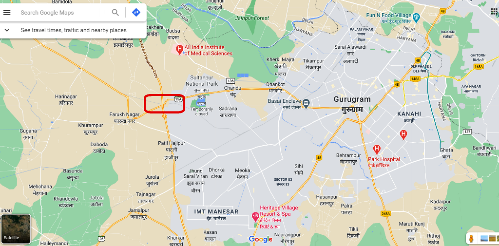 Land Parcels for sale at Gurgaon FarukhNagar Jhajjar Highway