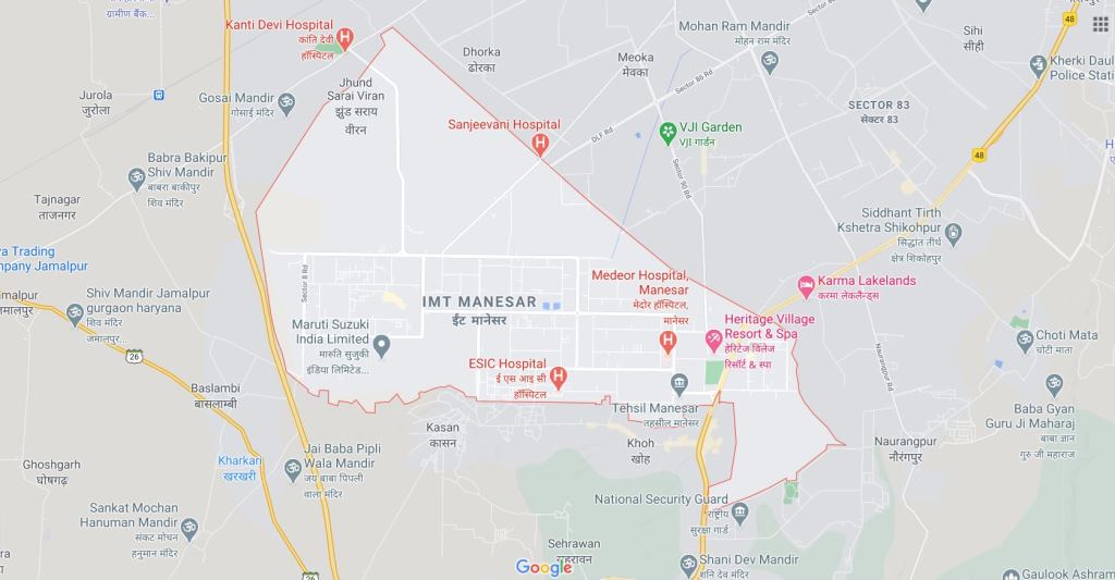 Industrial Land Plot For Sale In Gurgaon