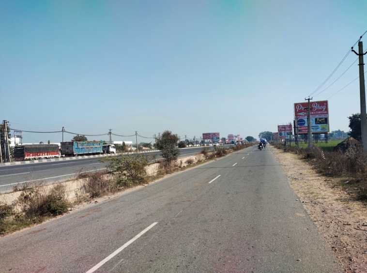 Land For Sale On Delhi Jaipur Highway Frontage At Bawal Rewari Haryana