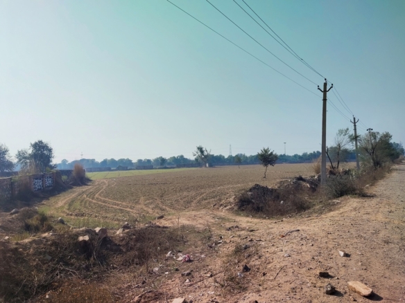 Land For Sale On Delhi Jaipur Highway Frontage At Bawal Rewari Haryana