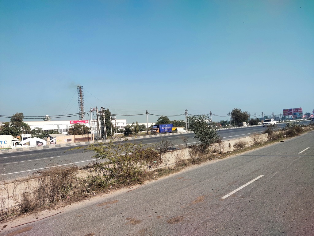 Land For Sale On Delhi Jaipur Highway Frontage At Bawal Rewari Haryana