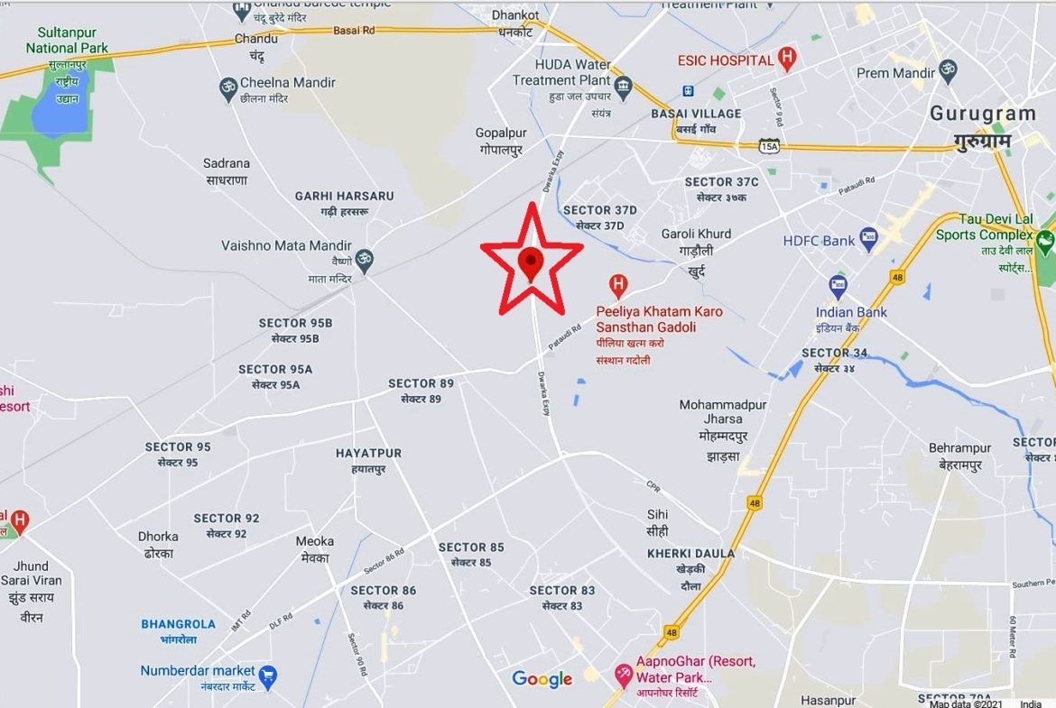 Dwarka Expressway Frontage Land For Sale Gurgaon