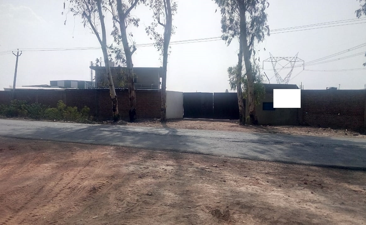 Land With Industrial Clu Near Palwal For Sale