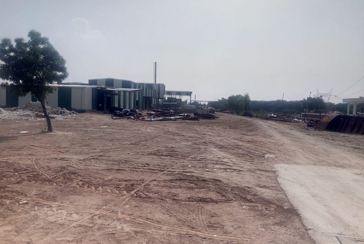 Land With Industrial Clu Near Palwal For Sale