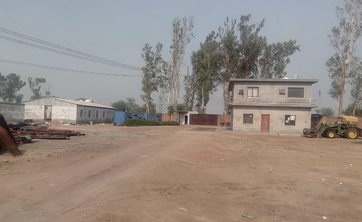 Land With Industrial Clu Near Palwal For Sale