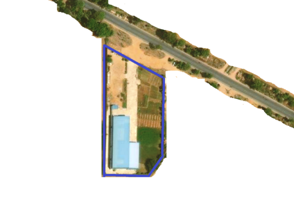 Display Center and Service Garage for Sale in Gurgaon with frontage on National Highway.