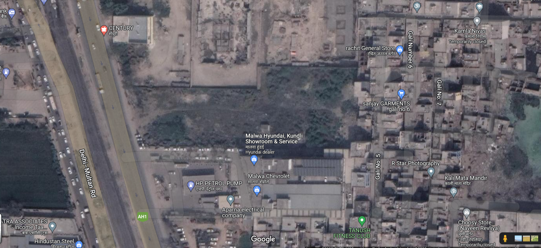 Commercial Land For Sale With Frontage On Delhi Jammu Highway Kundli Sonipat Haryana