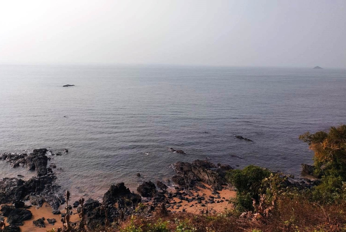 Sea Facing Land bank For Sale In Goa Beach Touch Property Prime Location For Hotel Resort or Bungalow Farmhouse project