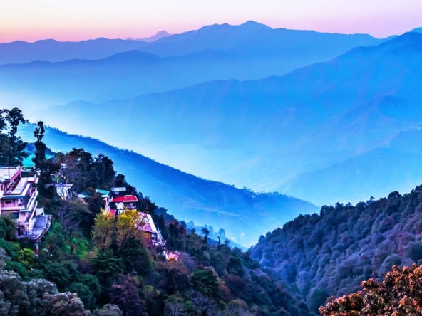 Forest & Hills View Land For Sale Suite For Hotel Resort adjacent to Mussoorie Jheel