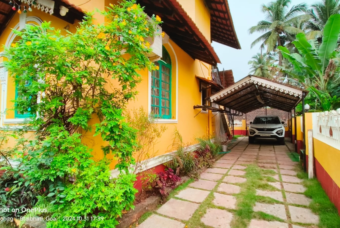 Beautiful Heritage Style Portuguese Villa For Sale In Goa