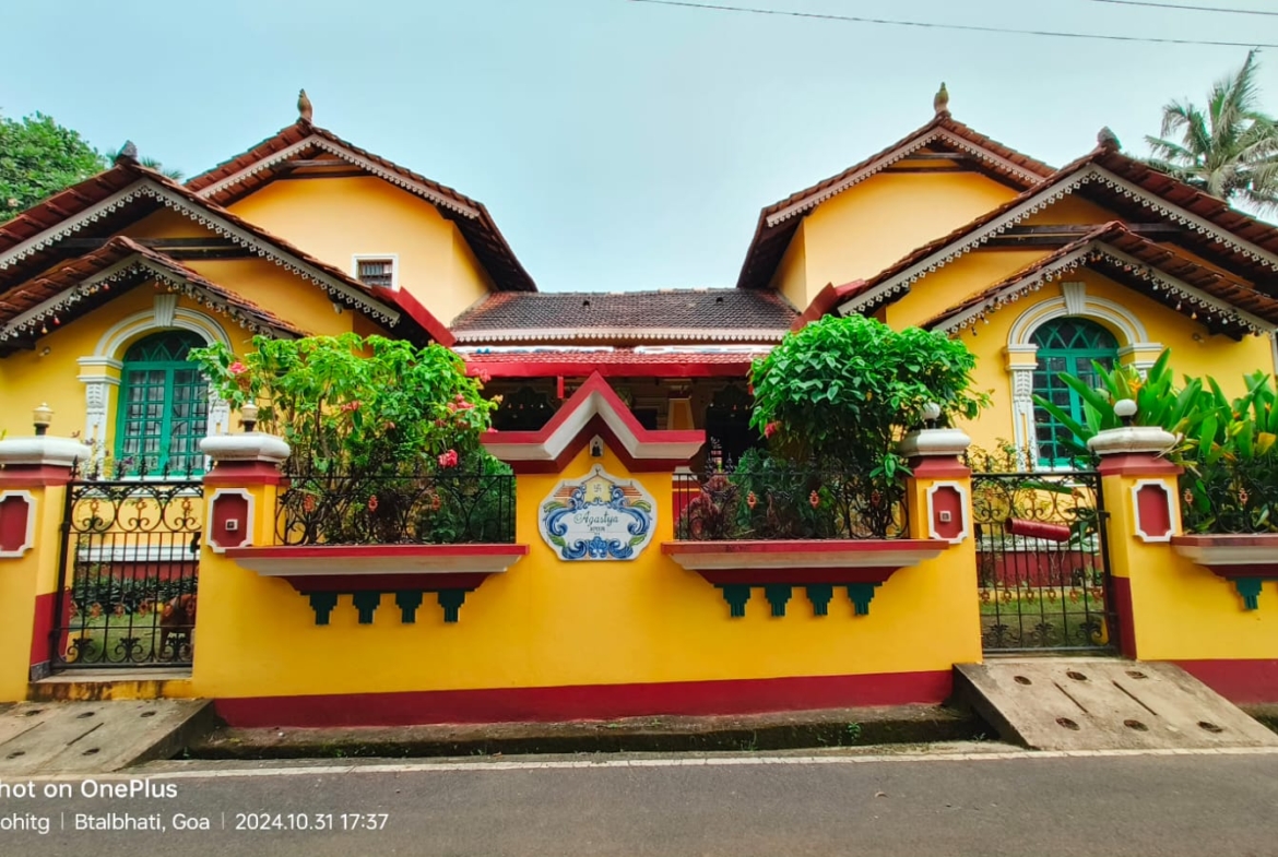 Beautiful Heritage Style Portuguese Villa For Sale In Goa