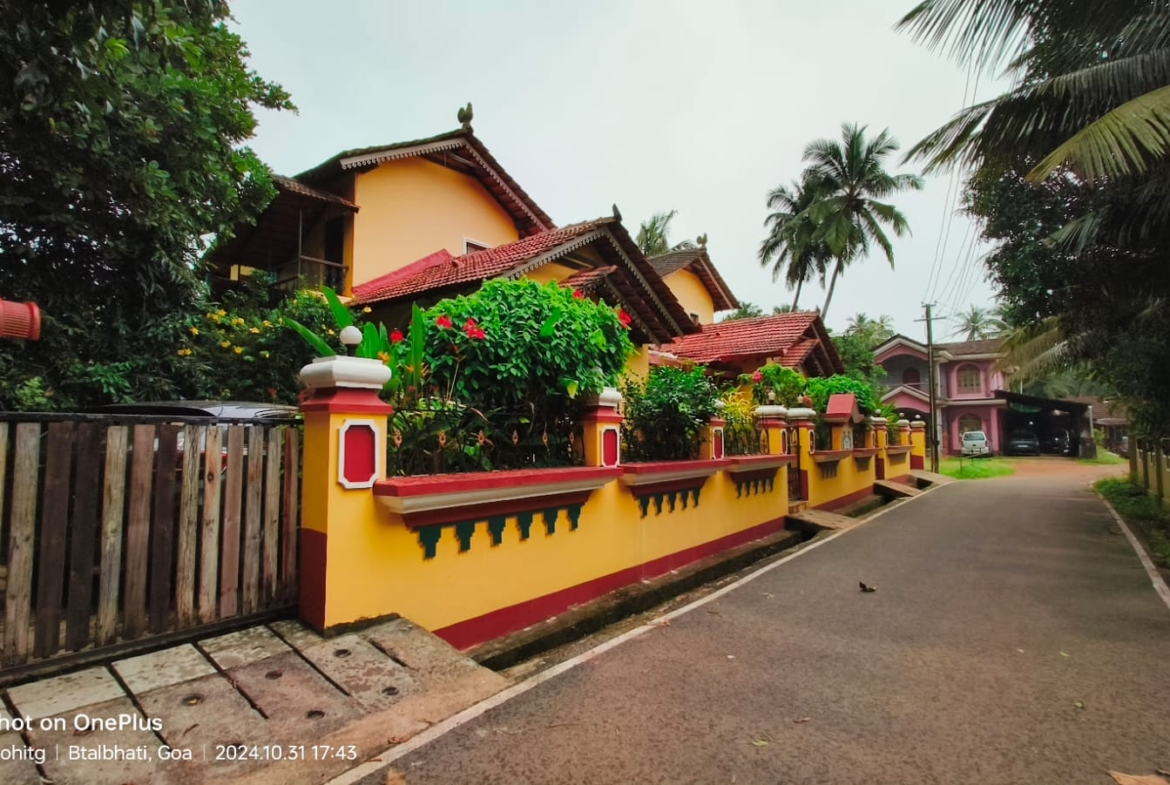 Beautiful Heritage Style Portuguese Villa For Sale In Goa