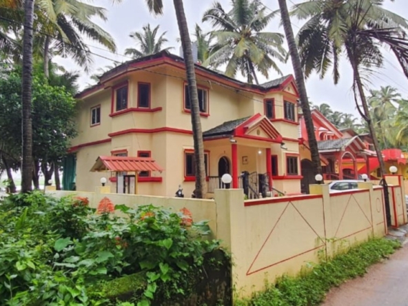 Beautiful River Touch Bungalow For Sale In Goa South Velim Waterside