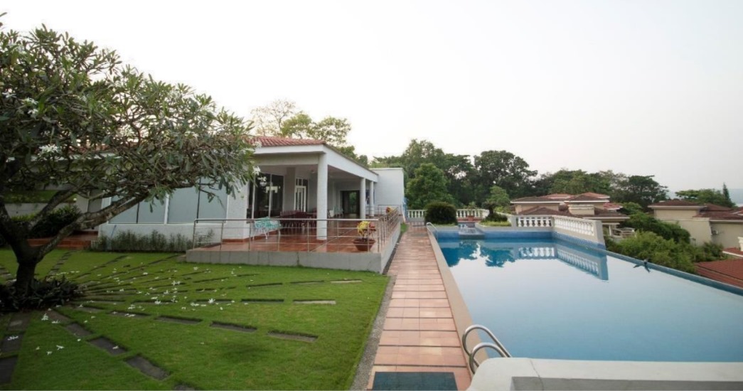 Belmont River View Villas Near Panjim River Facing Villa In Goa For Sale