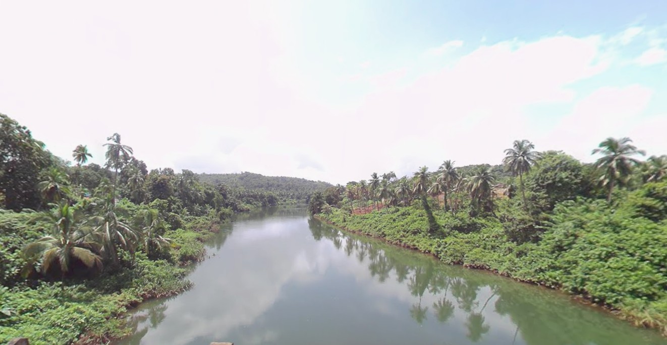 Zuari River Touch Plot Idle for Villa Bungalow Farmhouse For Sale