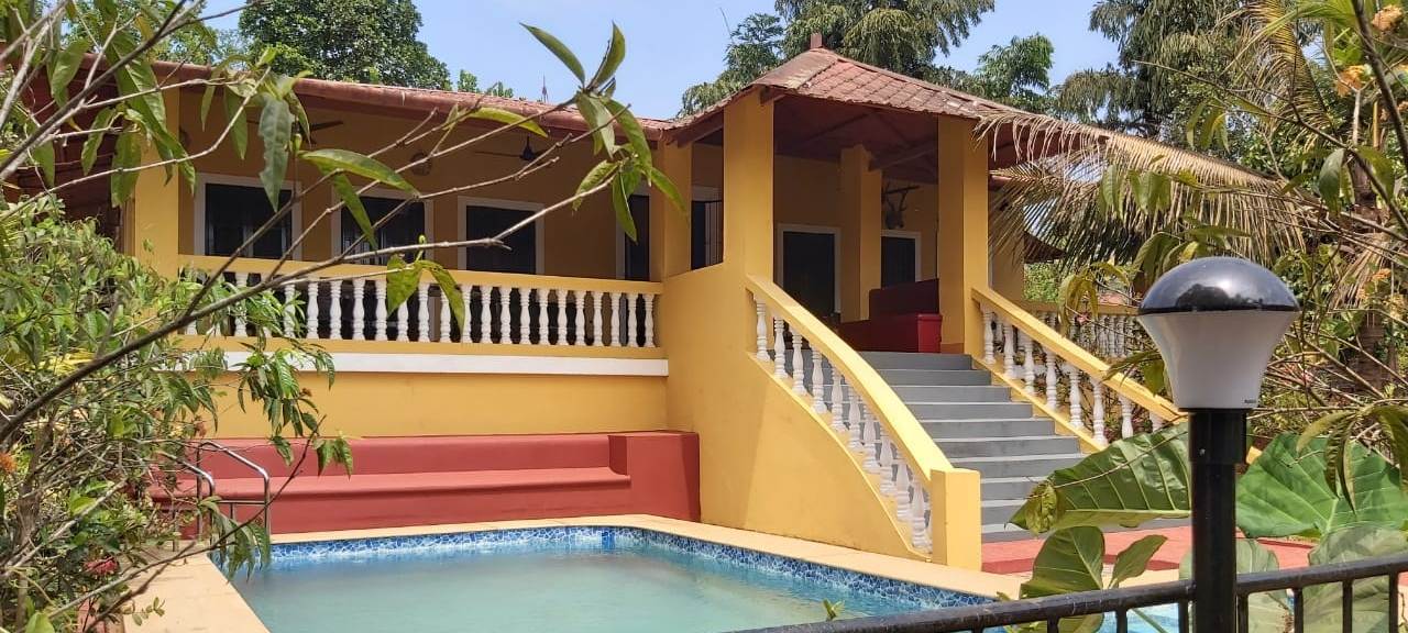 River View Farm House Bungalow 40kms From Sea Beach Goa For Sale